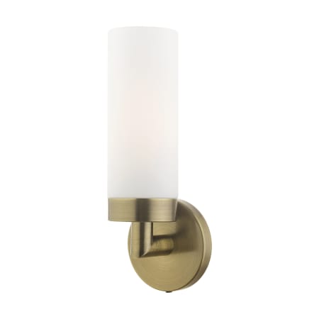 A large image of the Livex Lighting 15071 Antique Brass