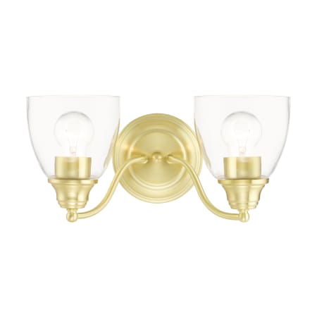 A large image of the Livex Lighting 15132 Satin Brass