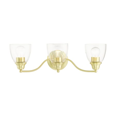 A large image of the Livex Lighting 15133 Satin Brass