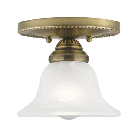 A large image of the Livex Lighting 1530 Antique Brass