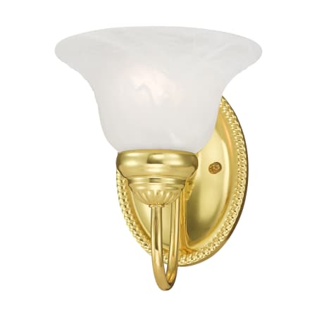A large image of the Livex Lighting 1531 Polished Brass