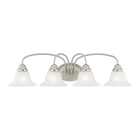 A large image of the Livex Lighting 1534 Brushed Nickel