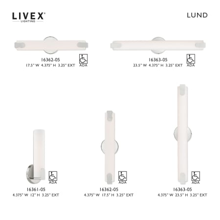 A large image of the Livex Lighting 16361 Livex Lighting 16361