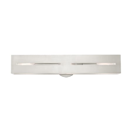 A large image of the Livex Lighting 16683 Brushed Nickel