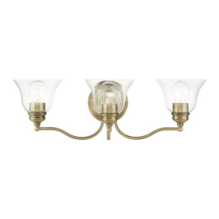 A large image of the Livex Lighting 16933 Antique Brass