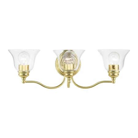 A large image of the Livex Lighting 16933 Polished Brass