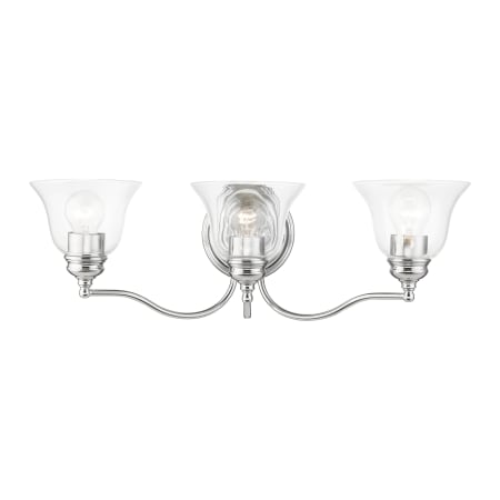 A large image of the Livex Lighting 16933 Polished Chrome