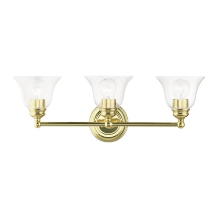 A large image of the Livex Lighting 16943 Polished Brass