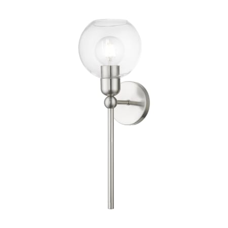 A large image of the Livex Lighting 16971 Brushed Nickel