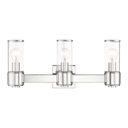 A large image of the Livex Lighting 17143 Polished Chrome