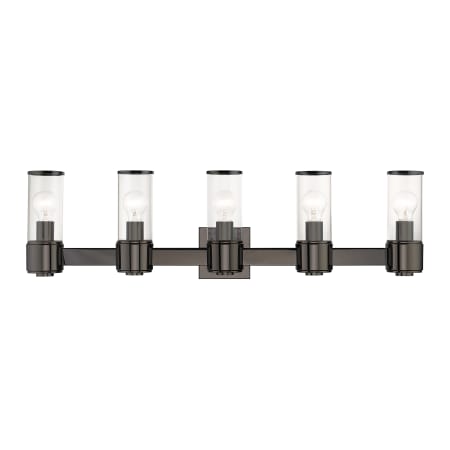 A large image of the Livex Lighting 17145 Black Chrome