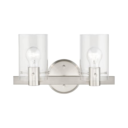 A large image of the Livex Lighting 17232 Brushed Nickel