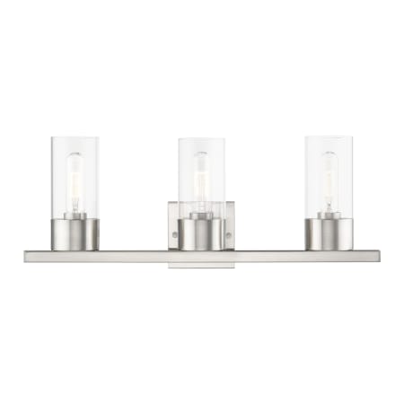 A large image of the Livex Lighting 17313 Brushed Nickel