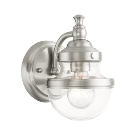 A large image of the Livex Lighting 17411 Brushed Nickel