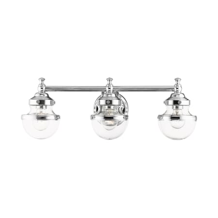 A large image of the Livex Lighting 17413 Polished Chrome