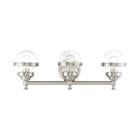 A large image of the Livex Lighting 17413 Brushed Nickel