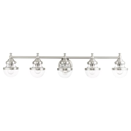 A large image of the Livex Lighting 17415 Brushed Nickel