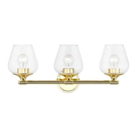 A large image of the Livex Lighting 17473 Polished Brass