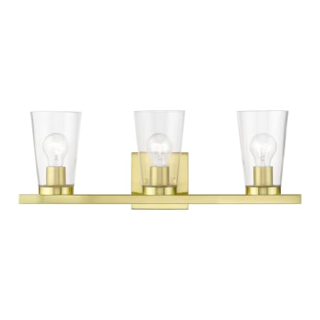 A large image of the Livex Lighting 17623 Satin Brass