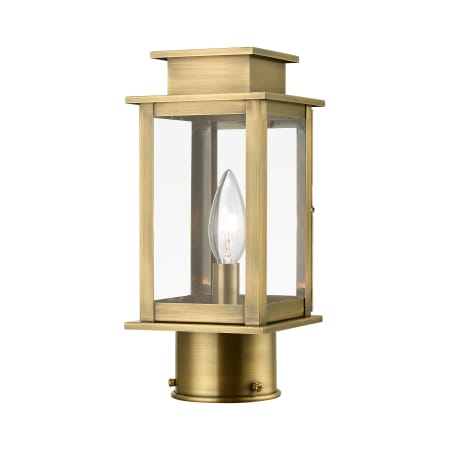 A large image of the Livex Lighting 20201 Antique Brass