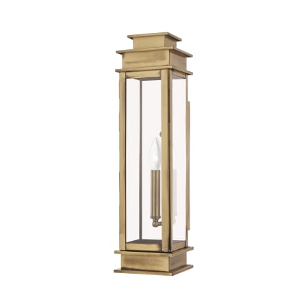 A large image of the Livex Lighting 20207 Antique Brass
