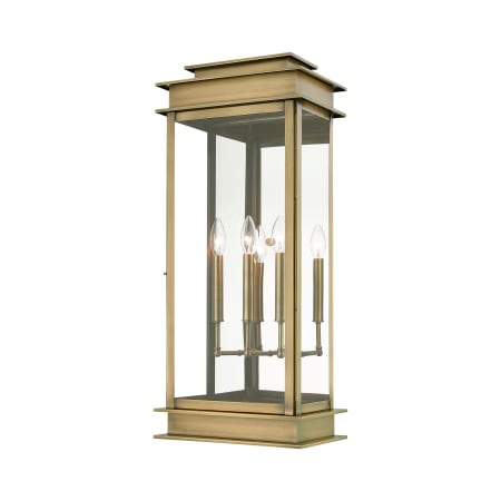 A large image of the Livex Lighting 20208 Antique Brass