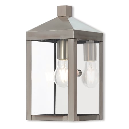 A large image of the Livex Lighting 20582 Brushed Nickel