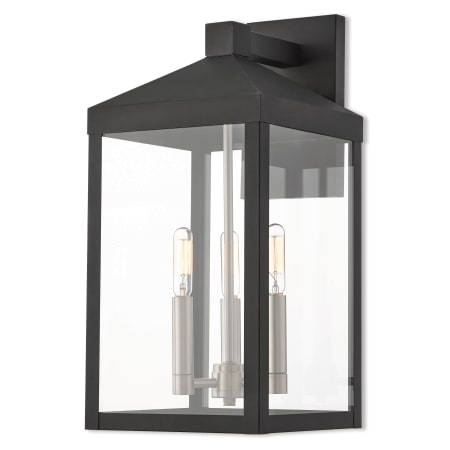 A large image of the Livex Lighting 20584 Black