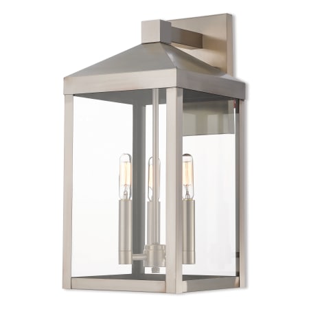 A large image of the Livex Lighting 20584 Brushed Nickel