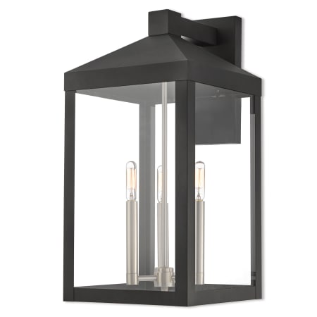 A large image of the Livex Lighting 20585 Black