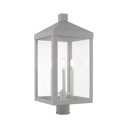 A large image of the Livex Lighting 20586 Nordic Gray