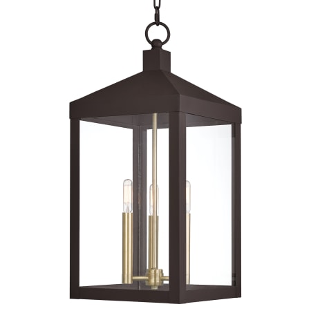 A large image of the Livex Lighting 20587 Bronze