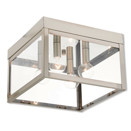 A large image of the Livex Lighting 20589 Brushed Nickel