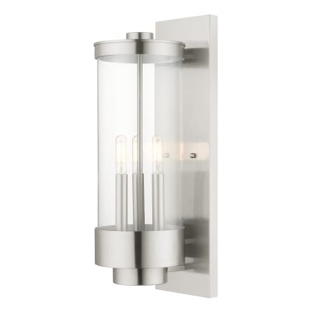 A large image of the Livex Lighting 20724 Brushed Nickel