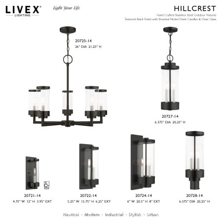 A large image of the Livex Lighting 20725 Alternate Image