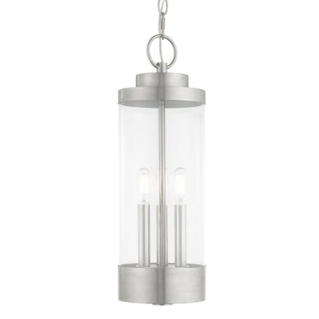 A large image of the Livex Lighting 20727 Brushed Nickel