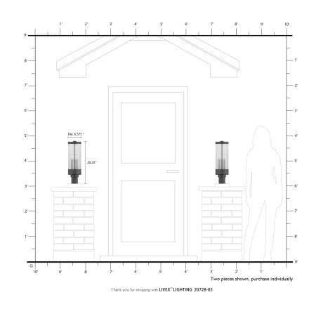 A large image of the Livex Lighting 20728 Alternate Image