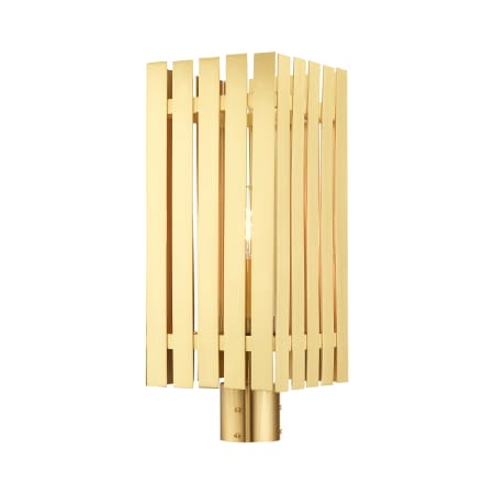 A large image of the Livex Lighting 20756 Satin Brass