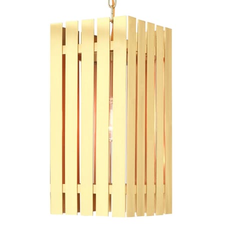A large image of the Livex Lighting 20757 Satin Brass