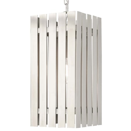 A large image of the Livex Lighting 20757 Brushed Nickel