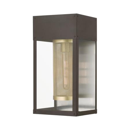 A large image of the Livex Lighting 20762 Bronze / Soft Gold / Brushed Nickel