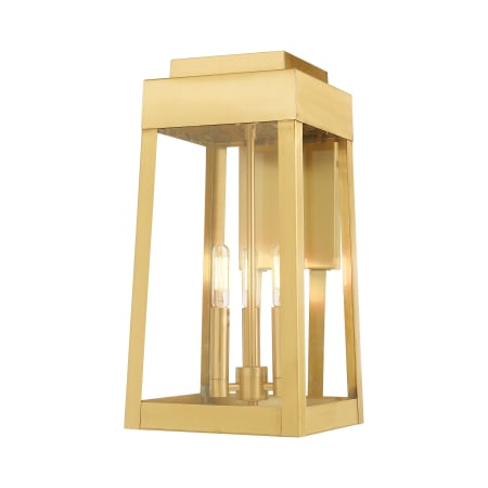 A large image of the Livex Lighting 20855 Satin Brass