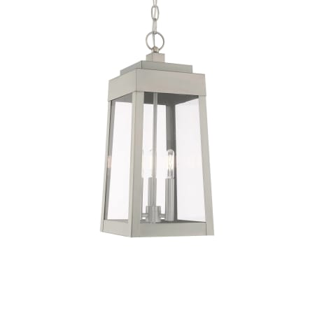 A large image of the Livex Lighting 20857 Brushed Nickel