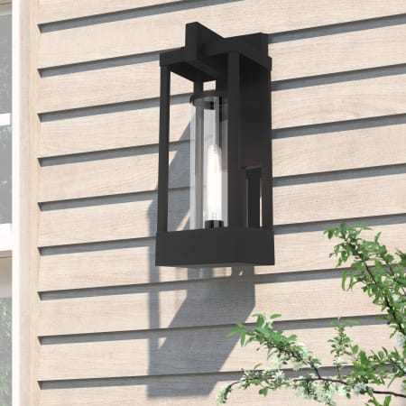 Livex Lighting 20993-04 Black Delancey Single Light 20