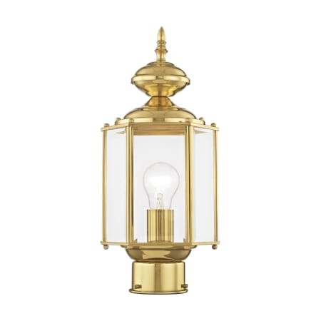 A large image of the Livex Lighting 2117 Polished Brass