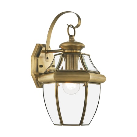 A large image of the Livex Lighting 2151 Antique Brass