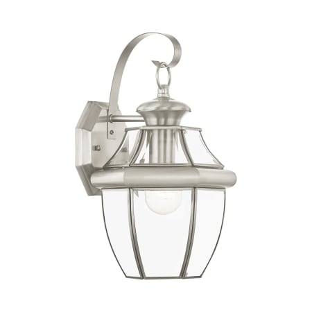 A large image of the Livex Lighting 2151 Brushed Nickel