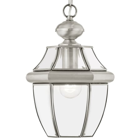 A large image of the Livex Lighting 2152 Brushed Nickel