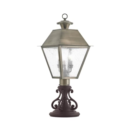 A large image of the Livex Lighting 2169 Vintage Pewter