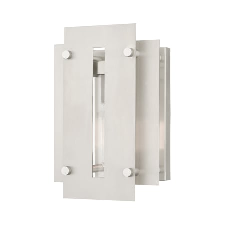 A large image of the Livex Lighting 21771 Brushed Nickel Accents